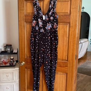 Loft Romper jumpsuit NEW! Size large